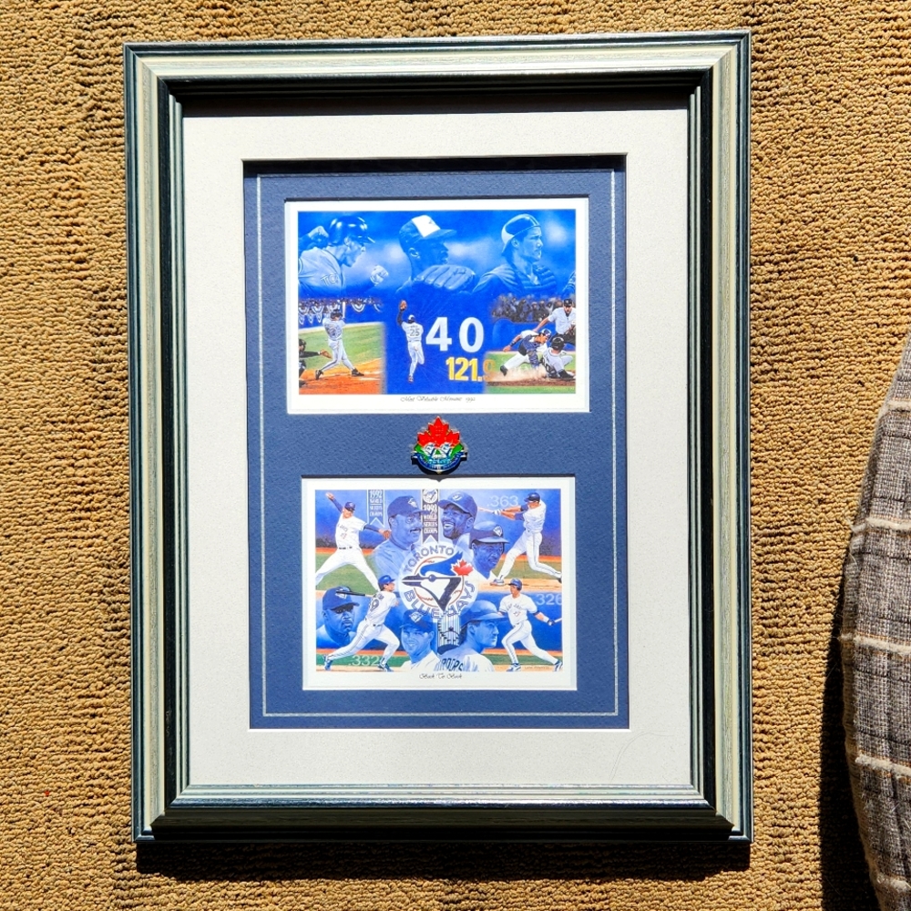 Toronto Blue Jay's 1992 World Series memorabilia